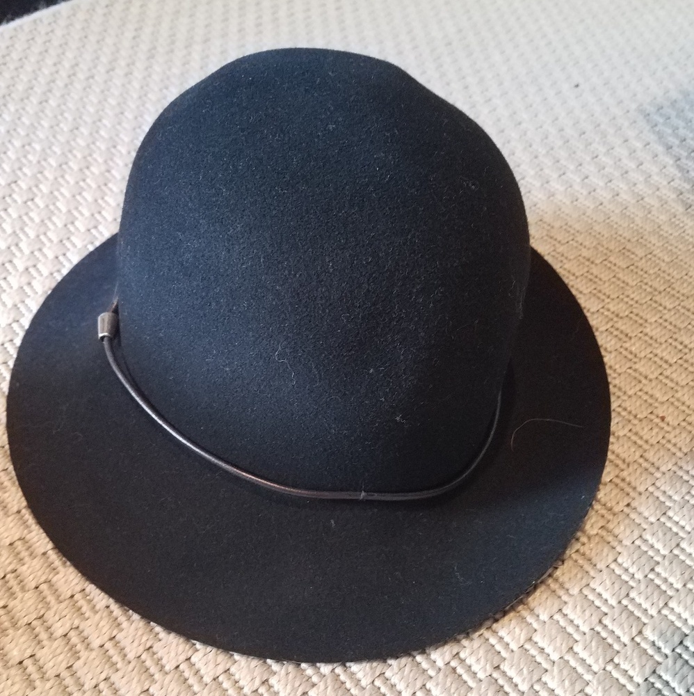 rag & bone faye fedora hat size L